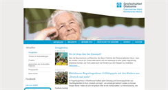 Desktop Screenshot of grafschafter-diakonie.de