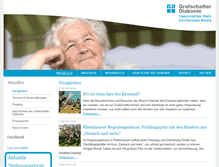 Tablet Screenshot of grafschafter-diakonie.de